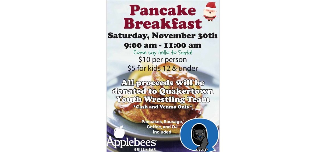 Applebee's Pancake Breakfast